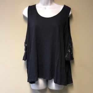 American Eagle Cold Shoulder Shirt XXL